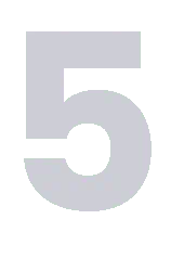 Number 5 to denote reason 5 out of 5 of why to use Globeforex24